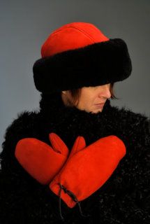 Mittens and Tsarina Hat